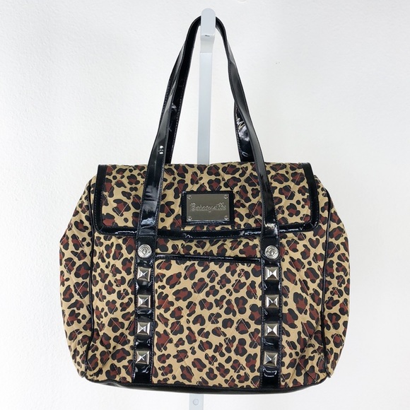 Betsey Johnson Handbags - Betsey Johnson Betseyville Leopard Print Tote